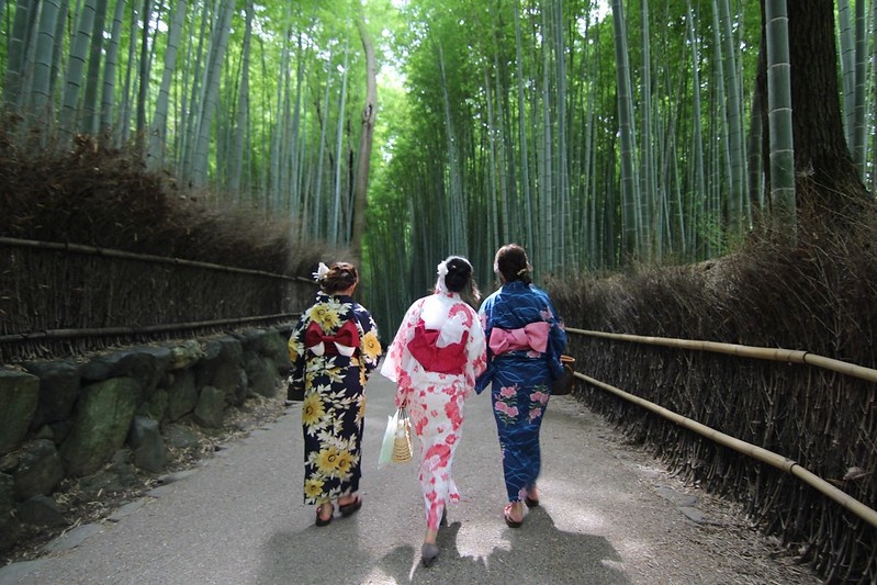Bosque de Bambú de Arashiyama (竹林の道)
